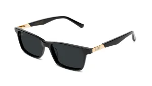 9FIVE La Jolla Black & 24K Gold Sunglasses