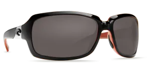 Costa Del Mar Isabela Sunglasses - Black Coral/Gray 580P