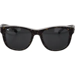 Dolce & Gabbana Elegant Black Acetate Sunglasses for Women