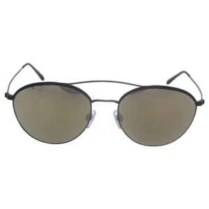 Giorgio Armani Ar 6032j 3001/5a Frames Of Life-Matte Black/light Brown Dark Gold By Giorgio Armani For Women - 55-18-140