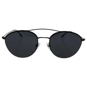 Giorgio Armani Ar 6032/j 3001/87 Frames Of Life - Matte Black/grey By Giorgio Armani For Women - 55-18-140 Mm Sunglasses