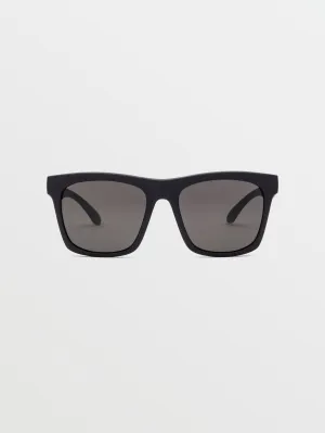 Jewel Sunglasses - Matte Black/Gray Polar