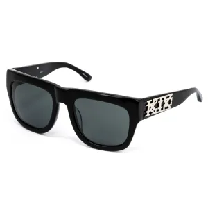 Kokon To Zai Unisex D-Frame Grey Sunglasses KTZ10C1SUN