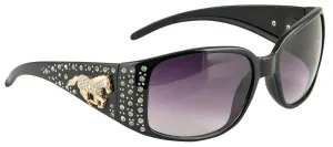 Ladies Running Horse Rhinestone Sunglasses