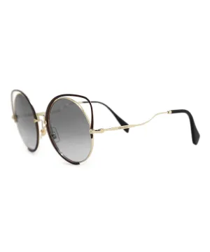 Miu Miu Round Sunglasses SMU51TS R1J2H2 54