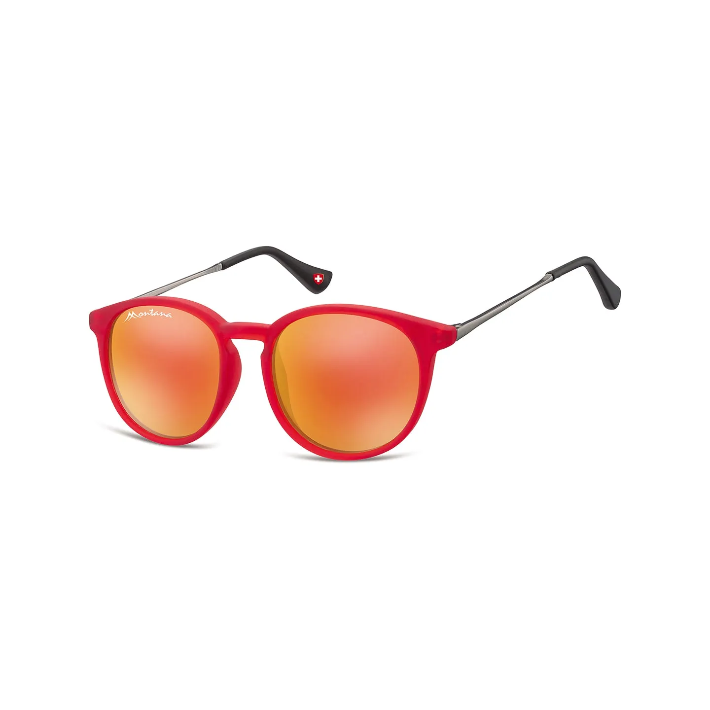 Montana Kids Revo Lenses - Rubbertouch  - Red - Revo Red