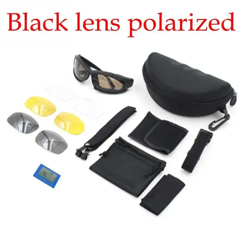 Polarized  Sunglasses Airsoft Tactical Glasses UV400 Outdoor Sport  Hiking Shooting Hiking Glasses