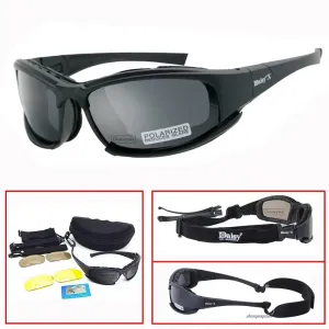 Polarized  Sunglasses Airsoft Tactical Glasses UV400 Outdoor Sport  Hiking Shooting Hiking Glasses