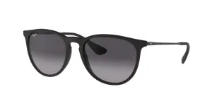 Ray-Ban Erika Non-Polarized Sunglasses - Black/Light Gray Gradient