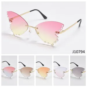 Wholesale Sunglasses Plastic Frame J10794