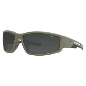 Zulu Smoke Polarized Sunglasses - Sand & Black Accents